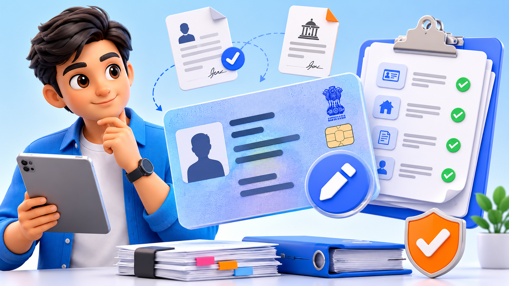 PAN Correction के लिए कौन से Documents चाहिए?